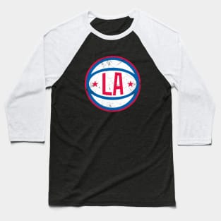 LAC Retro Ball - White Baseball T-Shirt